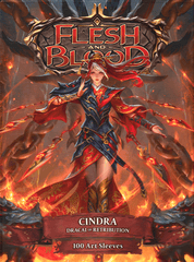 Dragon Shield - Flesh And Blood Matte Sleeves - Cindra, Dracai Of Retribution 100ct